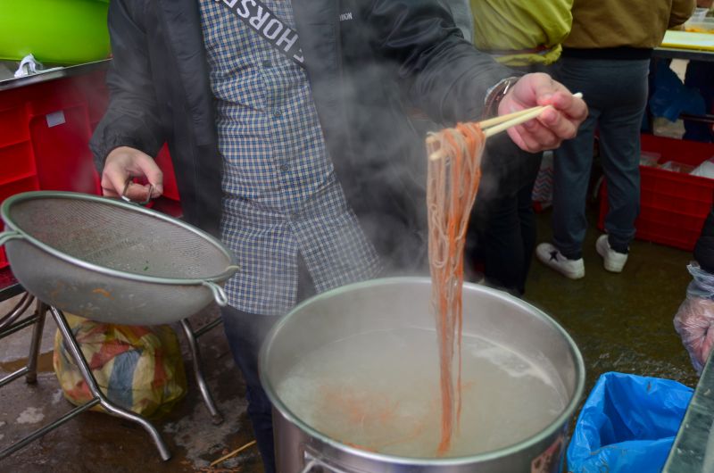 Chế biến mì Soba